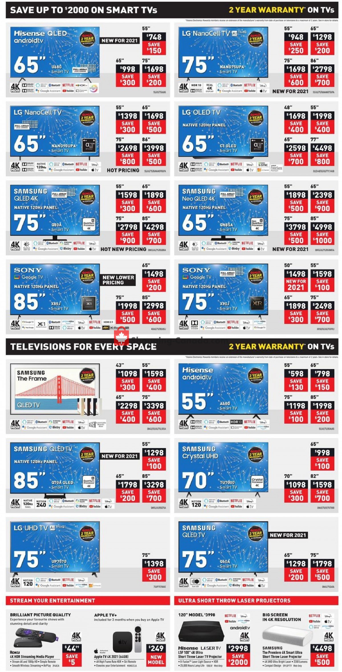 Visions Electronics flyer from Friday September 3, 2021 to Thursday September 9, 2021 - page 3