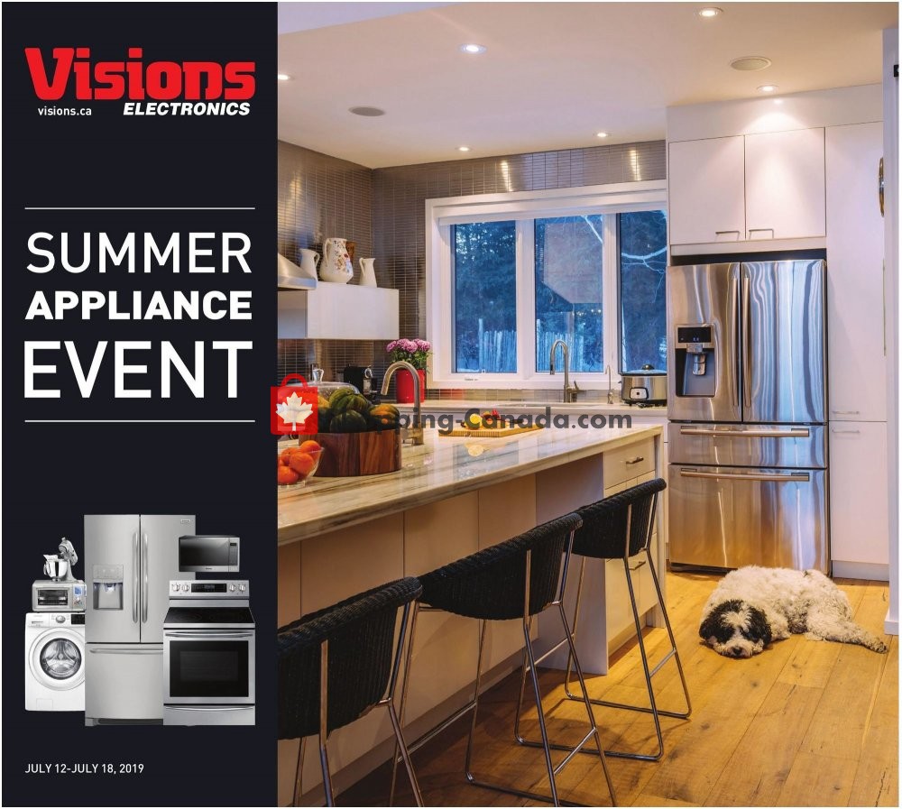 Visions Electronics flyer from Friday July 12, 2019 to Thursday July 18, 2019 - page 1