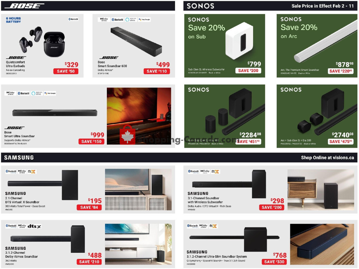 Visions Electronics flyer from Friday February 2, 2024 to Thursday February 8, 2024 - page 4
