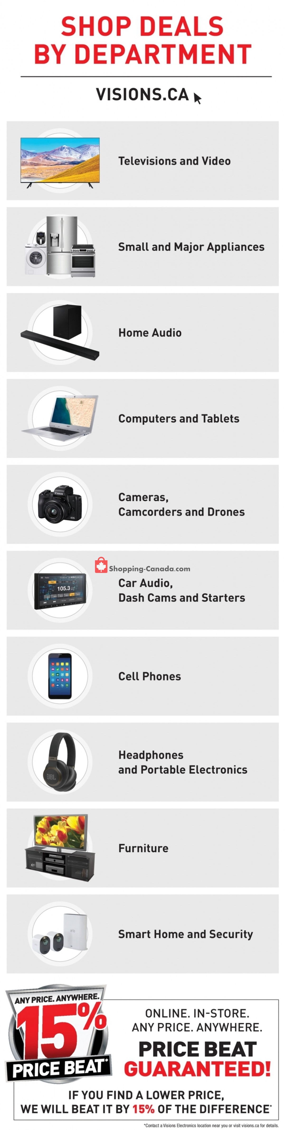 Visions Electronics flyer from Friday July 16, 2021 to Thursday July 22, 2021 - page 3