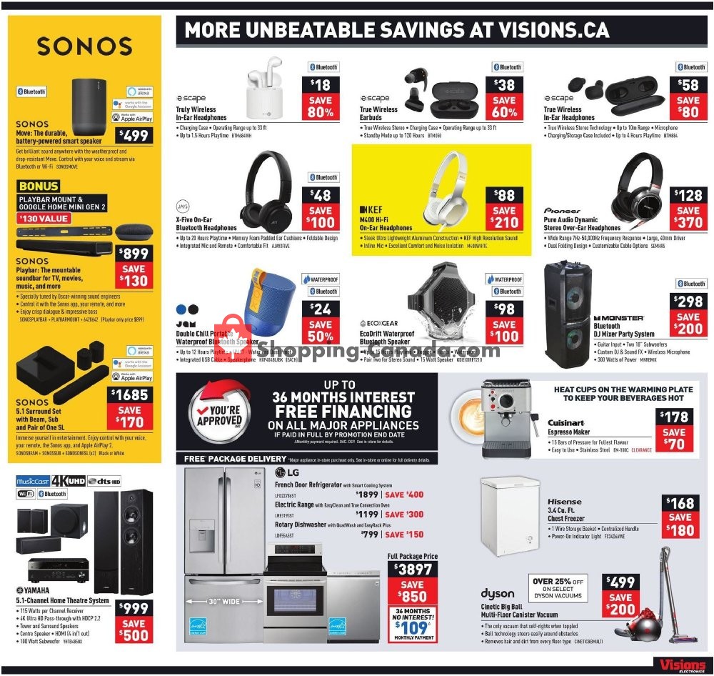 Visions Electronics flyer from Friday January 31, 2020 to Thursday February 6, 2020 - page 6