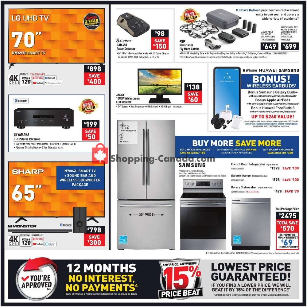 Visions Electronics flyer from Friday July 3, 2020 to Thursday July 9, 2020 - page 2