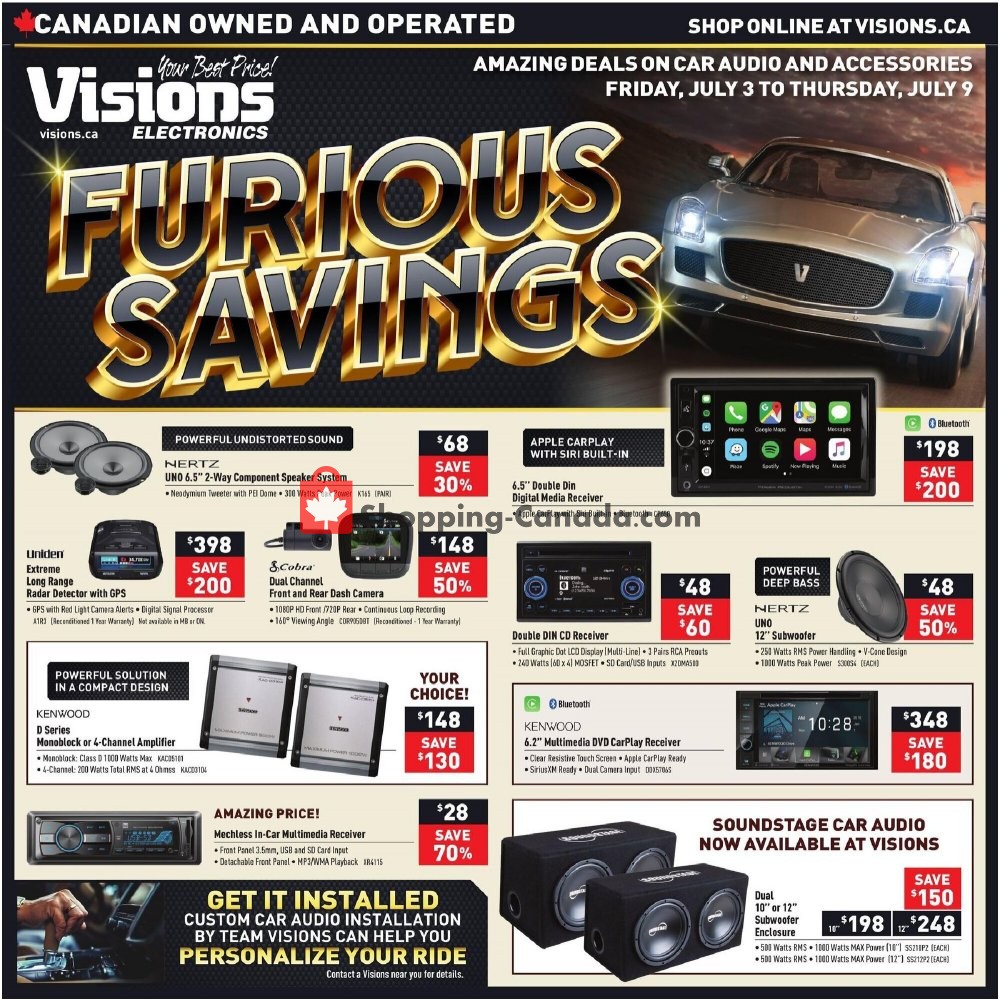 Visions Electronics flyer from Friday July 3, 2020 to Thursday July 9, 2020 - page 6
