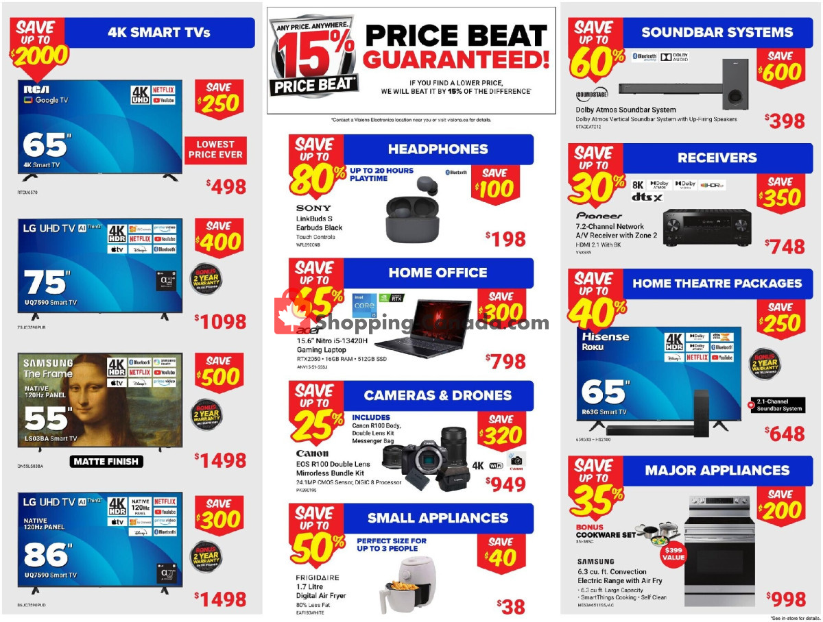 Visions Electronics flyer from Friday February 16, 2024 to Thursday February 22, 2024 - page 2