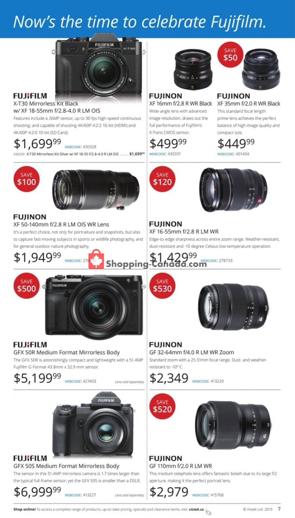 Vistek flyer from Friday May 3, 2019 to Friday May 31, 2019 - page 7