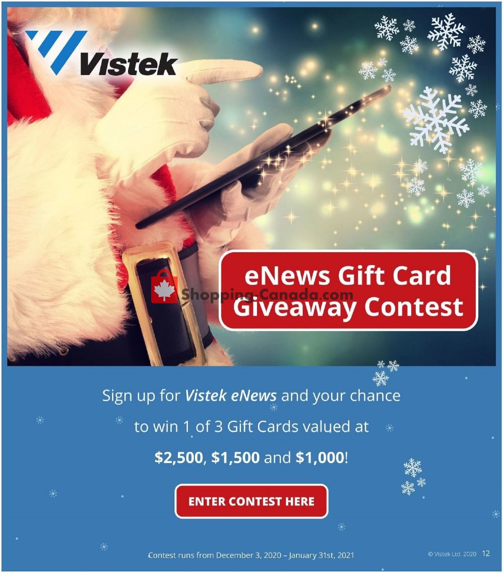 Vistek flyer from Friday December 18, 2020 to Thursday December 24, 2020 - page 12