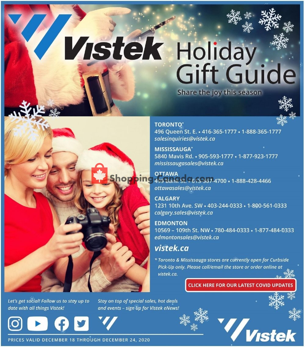 Vistek flyer from Friday December 18, 2020 to Thursday December 24, 2020 - page 13