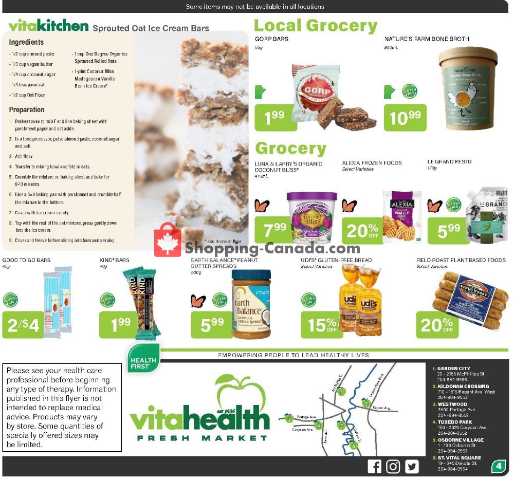 Vita Health Fresh Market flyer from Friday March 20, 2020 to Sunday April 5, 2020 - page 4