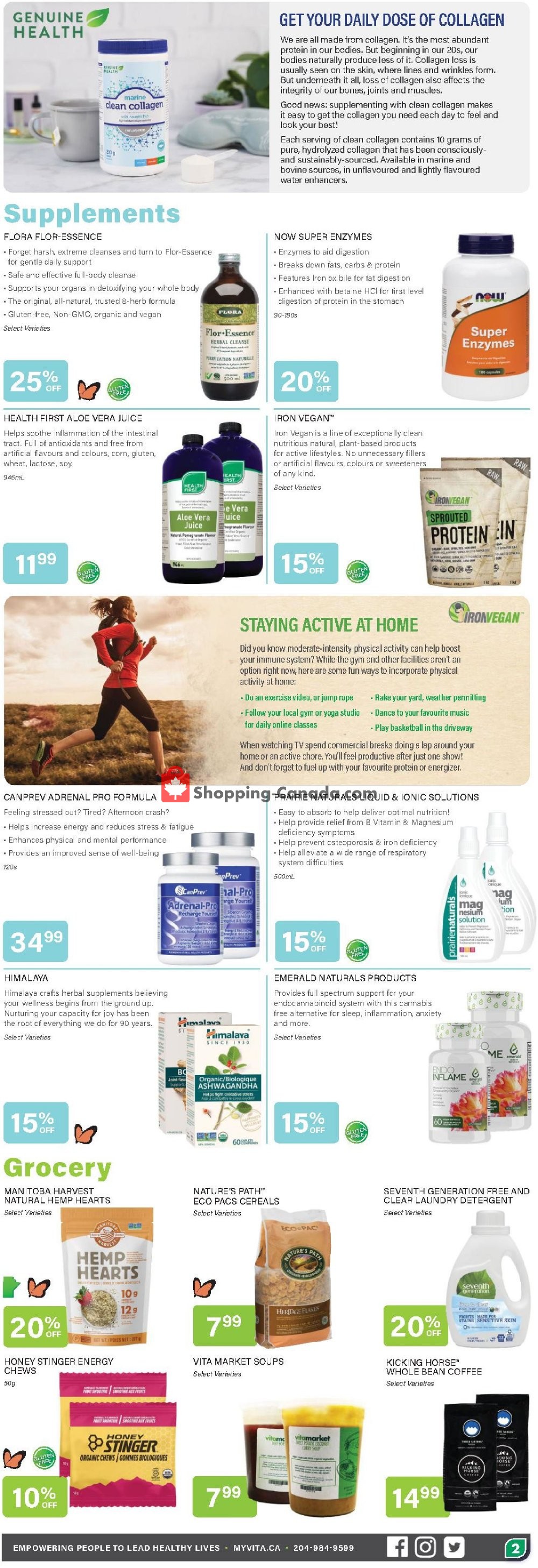 Vita Health Fresh Market flyer from Friday April 17, 2020 to Sunday May 3, 2020 - page 2