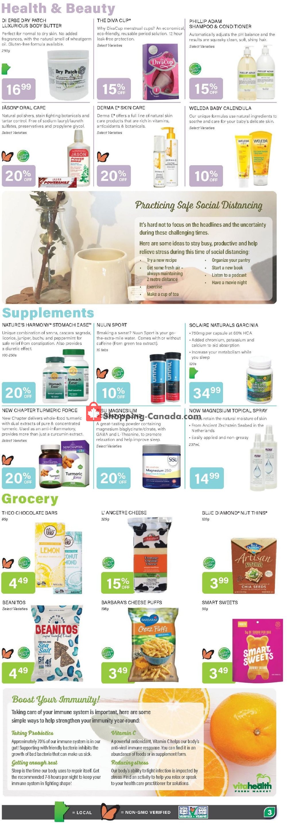 Vita Health Fresh Market flyer from Friday April 17, 2020 to Sunday May 3, 2020 - page 3