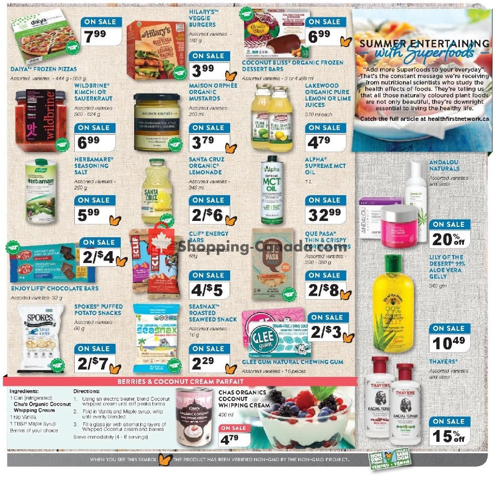 Vita Health Fresh Market flyer from Friday August 7, 2020 to Sunday August 23, 2020 - page 3