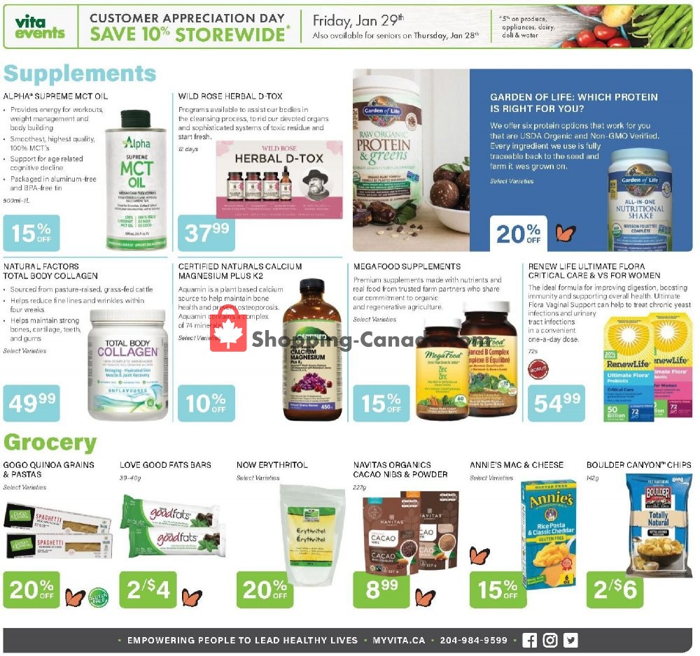 Vita Health Fresh Market flyer from Friday January 15, 2021 to Sunday January 31, 2021 - page 2