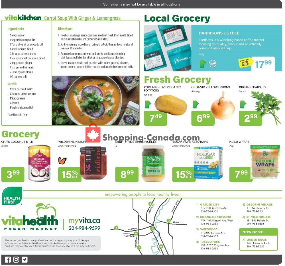 Vita Health Fresh Market flyer from Friday January 15, 2021 to Sunday January 31, 2021 - page 4