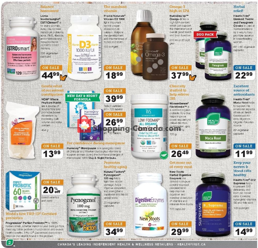 Vita Health Fresh Market flyer from Friday October 4, 2019 to Sunday October 20, 2019 - page 2