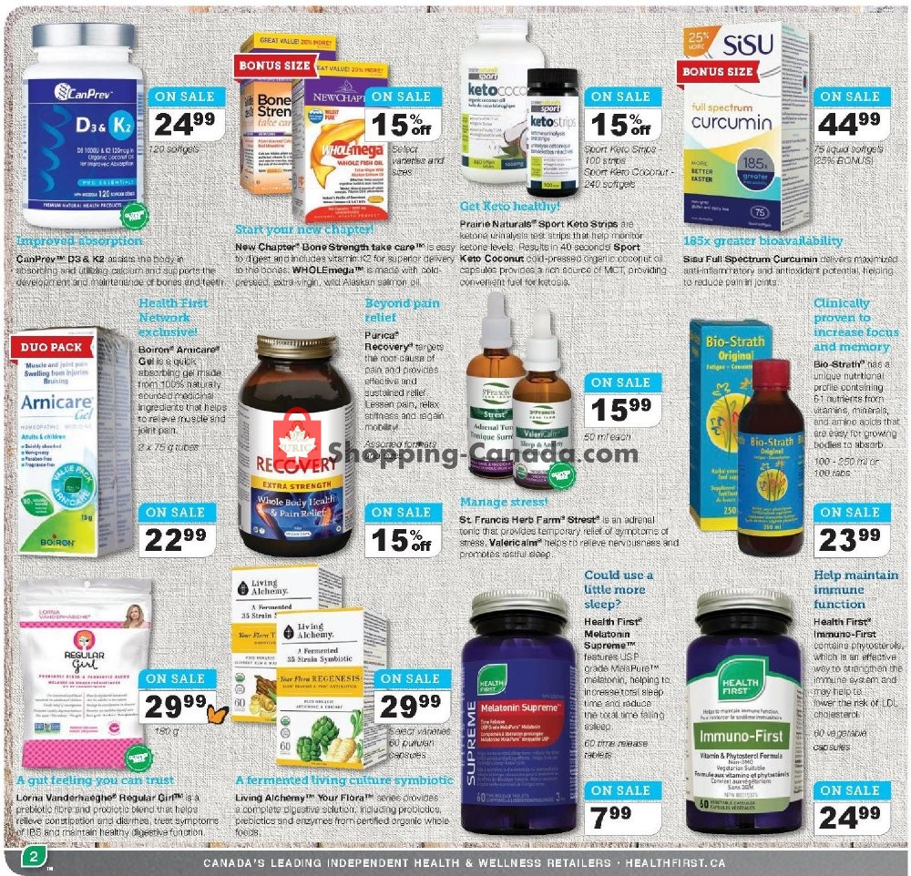Vita Health Fresh Market flyer from Friday September 6, 2019 to Sunday September 22, 2019 - page 2