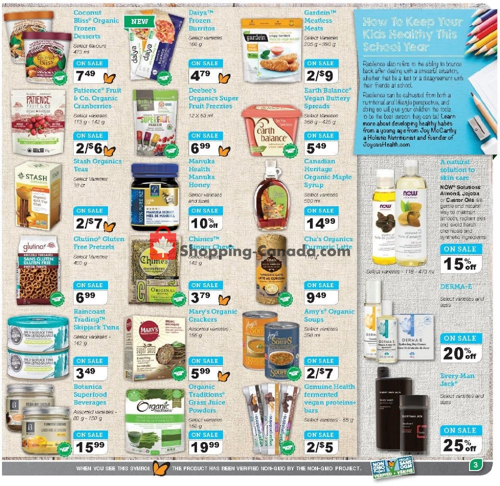 Vita Health Fresh Market flyer from Friday September 6, 2019 to Sunday September 22, 2019 - page 7