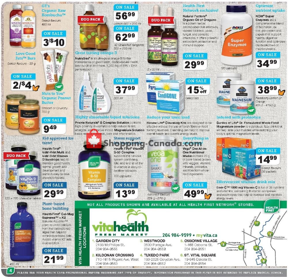 Vita Health Fresh Market flyer from Friday September 6, 2019 to Sunday September 22, 2019 - page 8