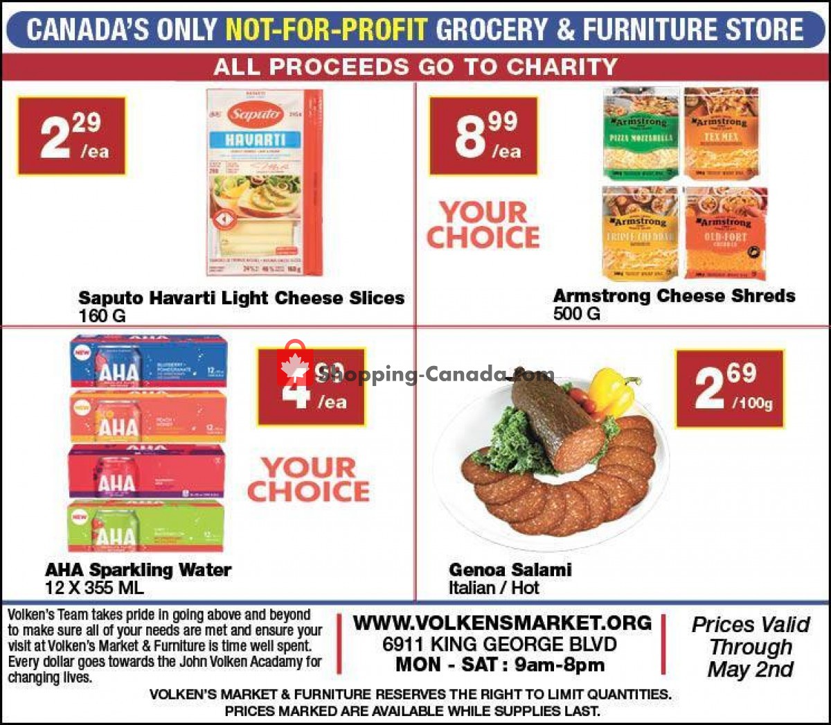 Volken's flyer from Wednesday April 26, 2023 to Tuesday May 2, 2023 - page 3