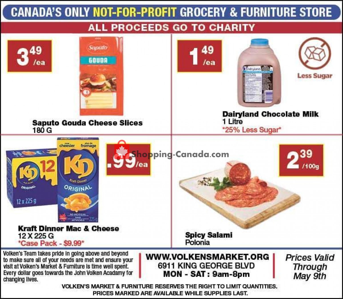 Volken's flyer from Wednesday May 3, 2023 to Tuesday May 9, 2023 - page 3