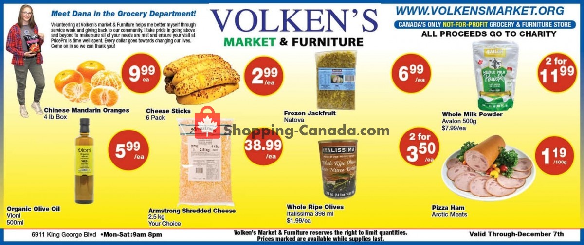 Volken's flyer from Wednesday December 1, 2021 to Tuesday December 7, 2021 - page 2