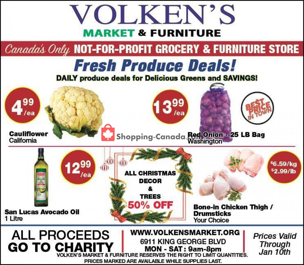 Volken's flyer from Wednesday January 4, 2023 to Tuesday January 10, 2023 - page 1