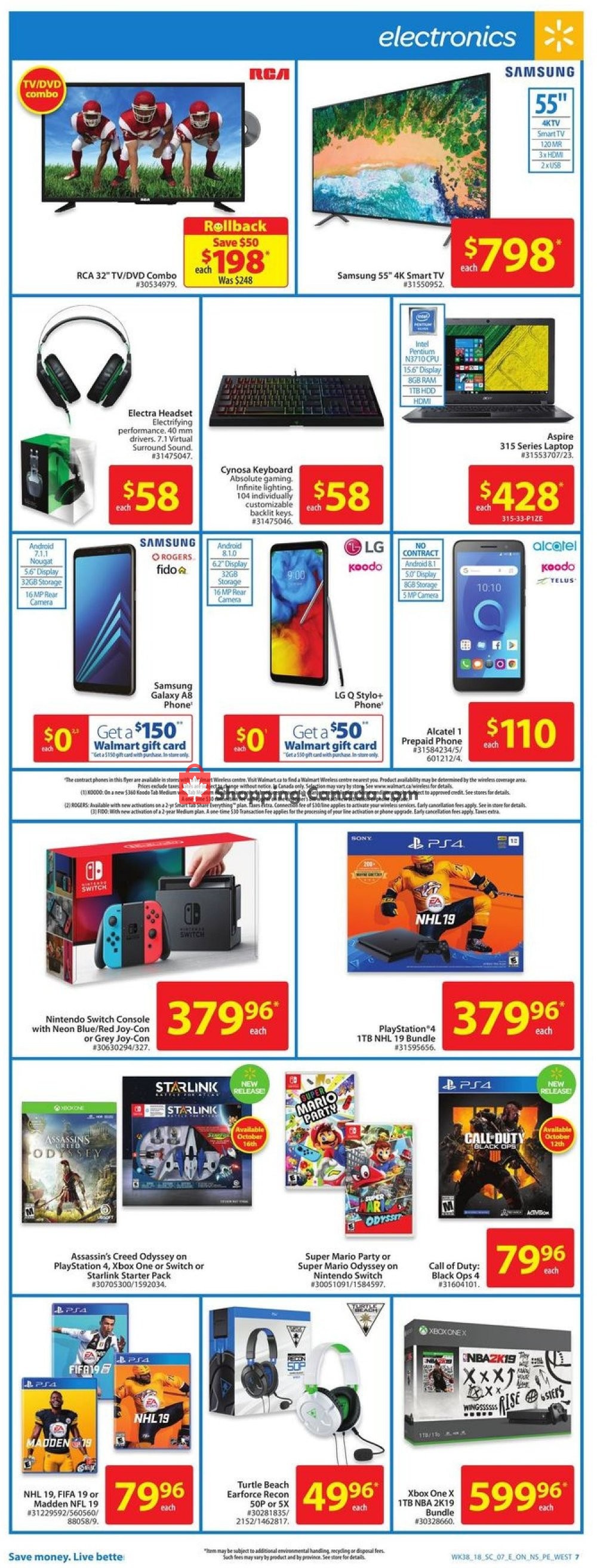 Walmart flyer from Thursday October 11, 2018 to Wednesday October 17, 2018 - page 16
