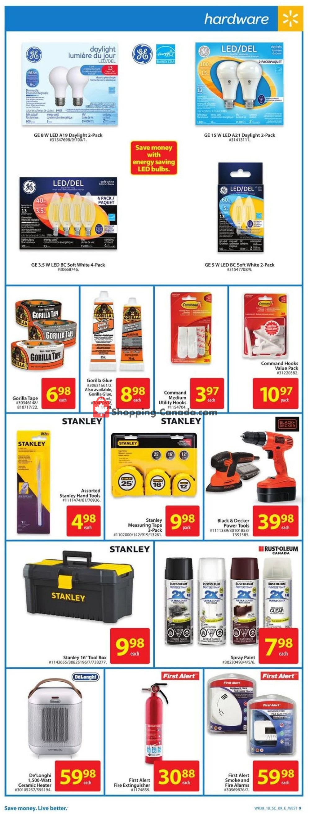 Walmart flyer from Thursday October 11, 2018 to Wednesday October 17, 2018 - page 18