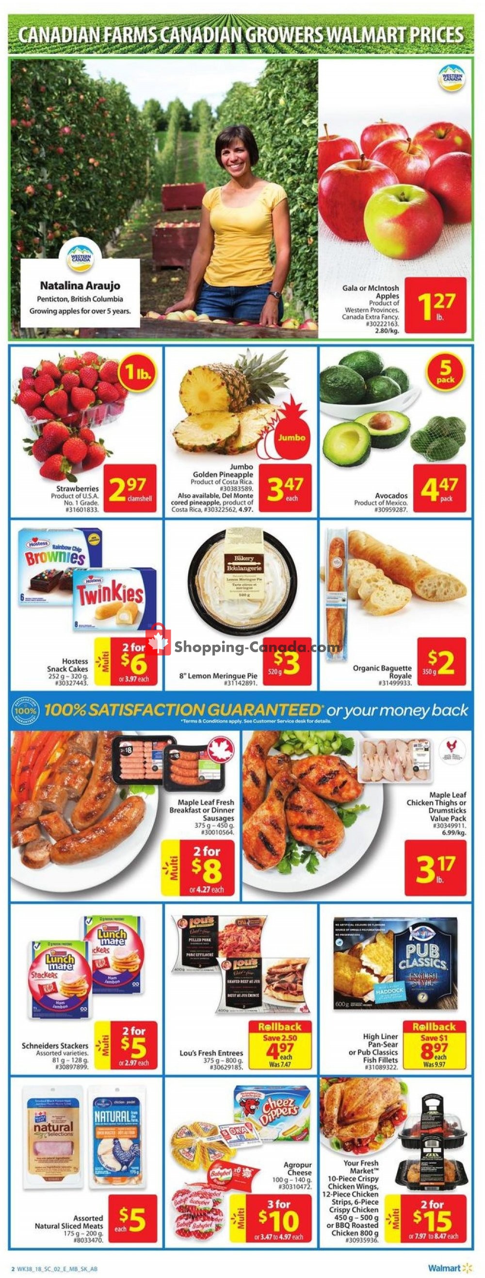 Walmart flyer from Thursday October 11, 2018 to Wednesday October 17, 2018 - page 2