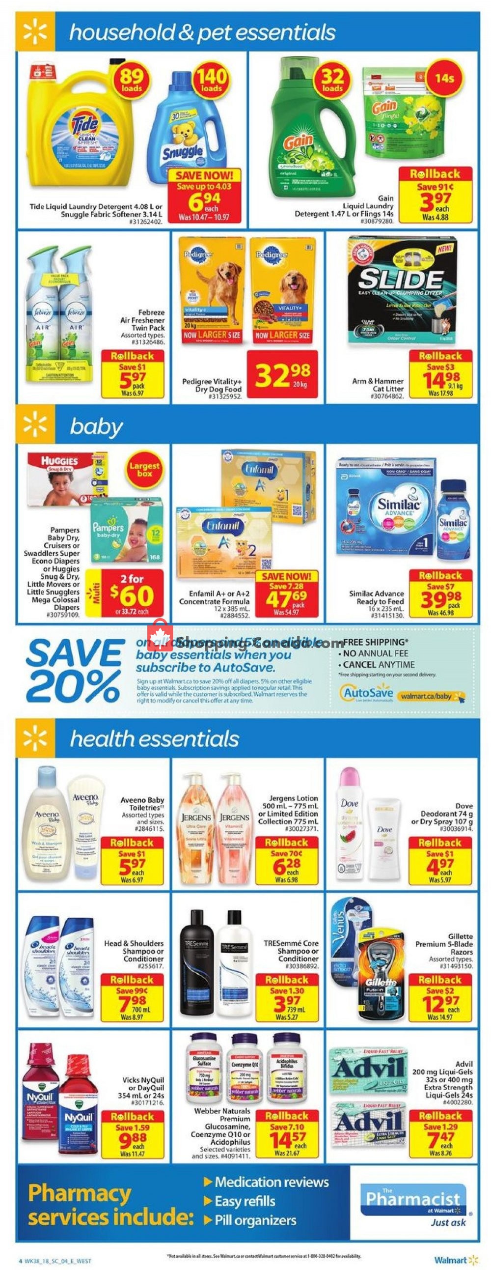 Walmart flyer from Thursday October 11, 2018 to Wednesday October 17, 2018 - page 7