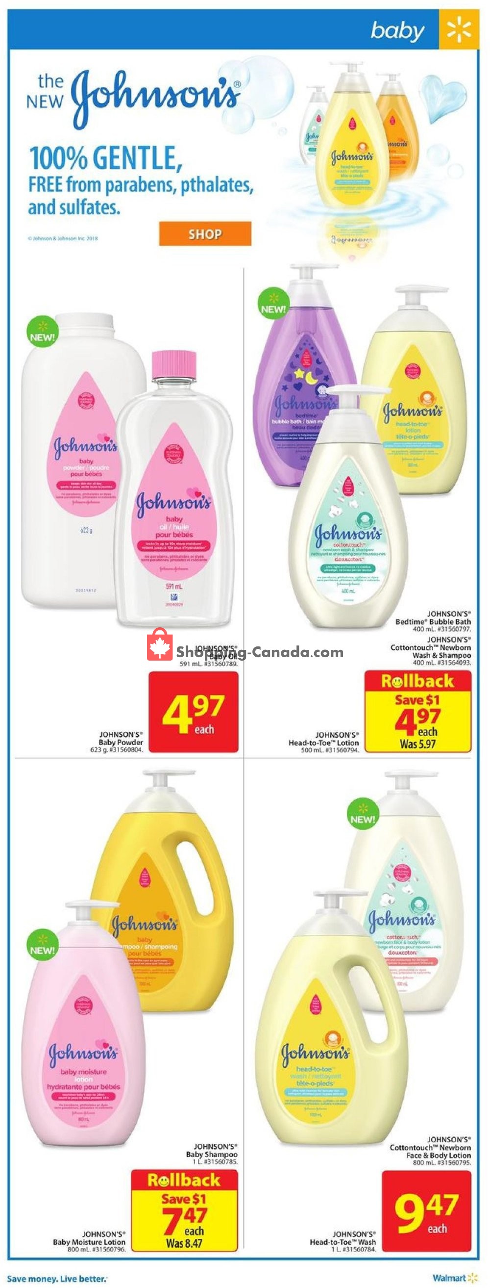Walmart flyer from Thursday October 11, 2018 to Wednesday October 17, 2018 - page 8