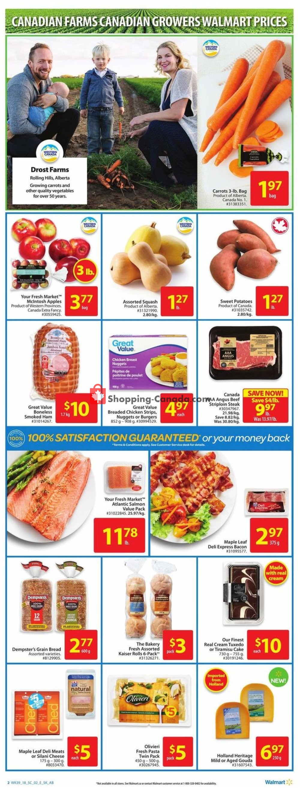 Walmart flyer from Thursday October 18, 2018 to Wednesday October 24, 2018 - page 2