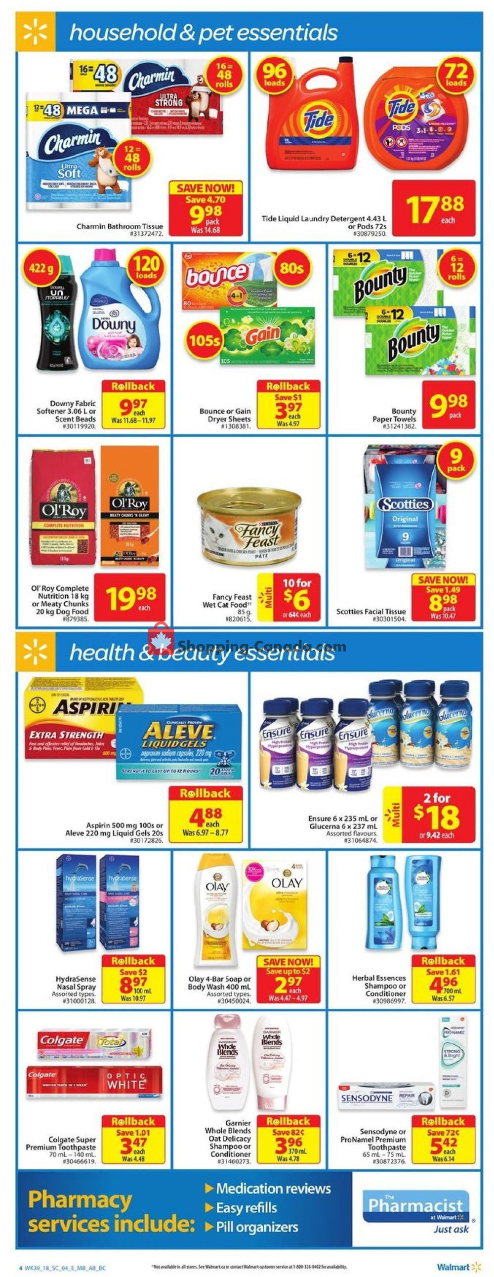 Walmart flyer from Thursday October 18, 2018 to Wednesday October 24, 2018 - page 5