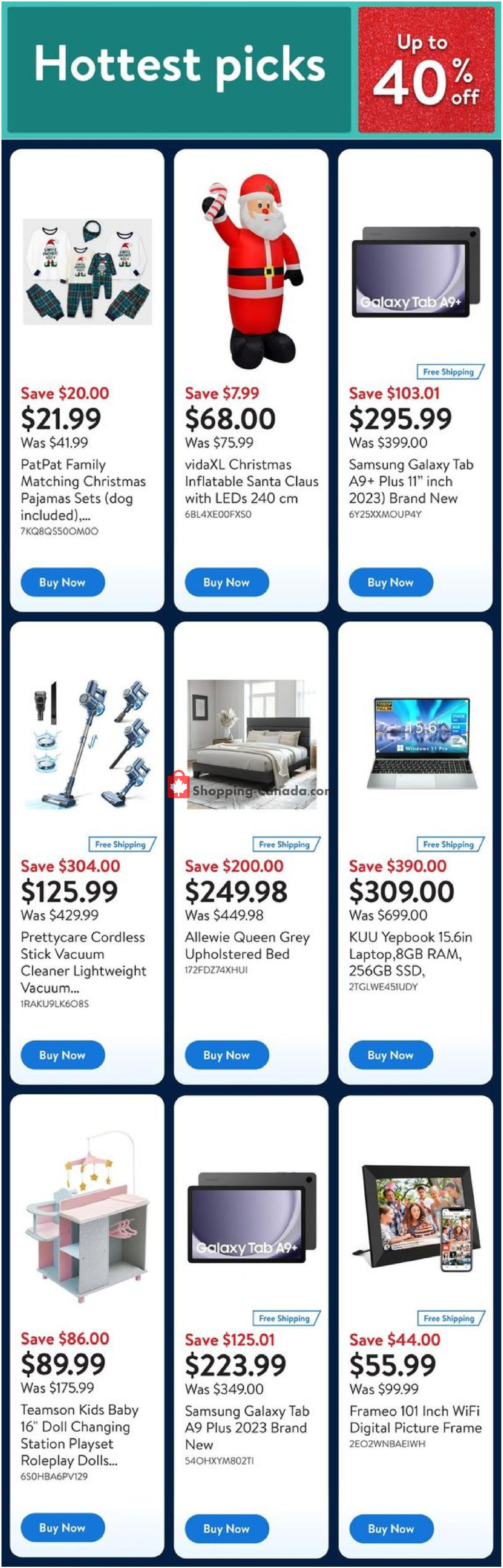 Walmart flyer from Thursday December 12, 2024 to Wednesday December 18, 2024 - page 2