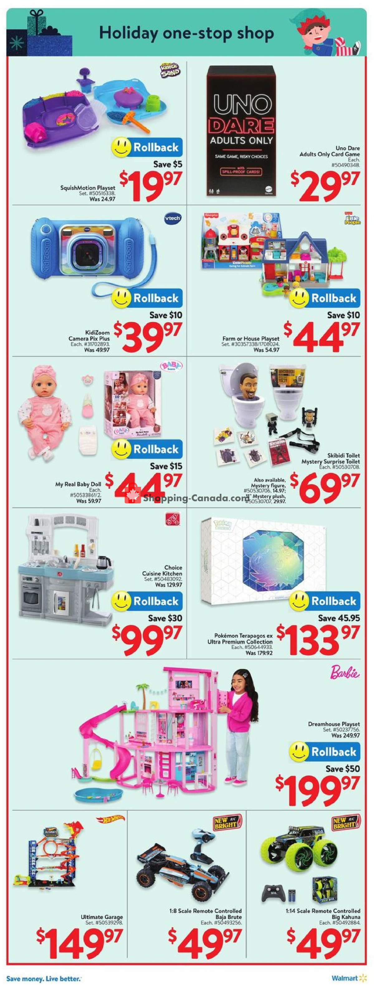 Walmart flyer from Thursday December 12, 2024 to Wednesday December 18, 2024 - page 14