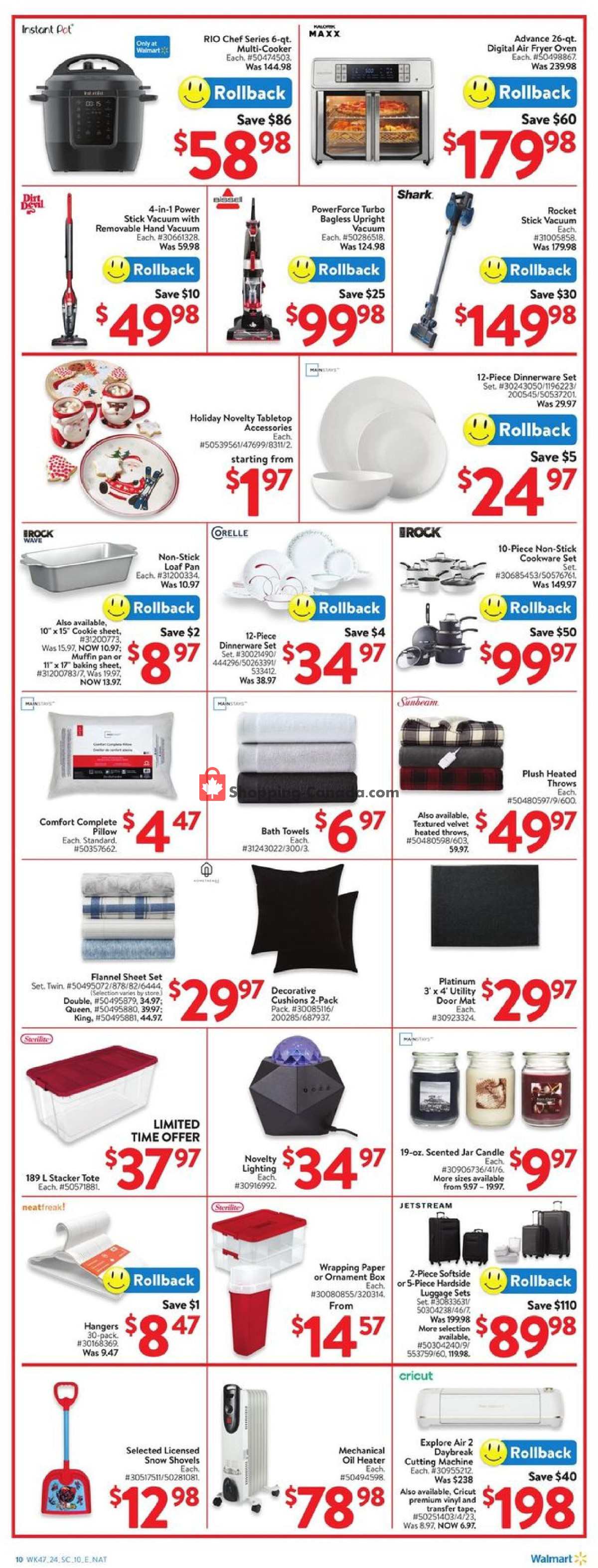 Walmart flyer from Thursday December 12, 2024 to Wednesday December 18, 2024 - page 18
