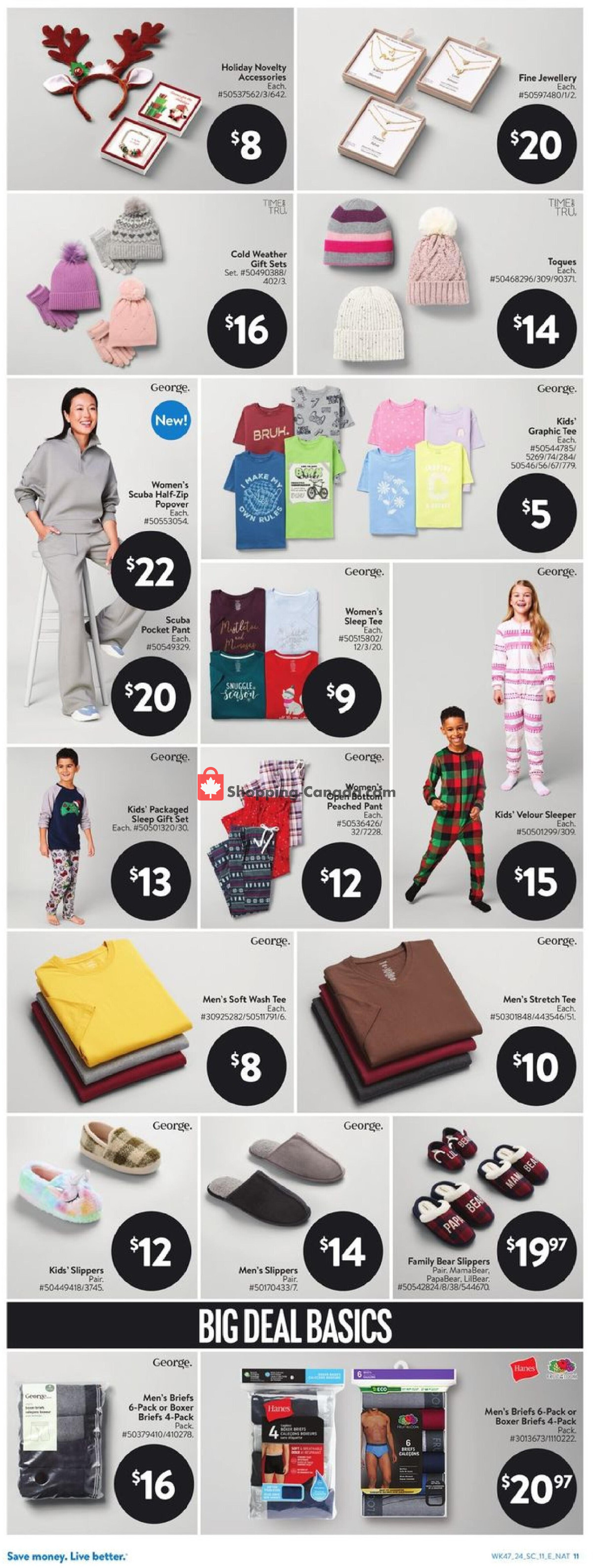 Walmart flyer from Thursday December 12, 2024 to Wednesday December 18, 2024 - page 19