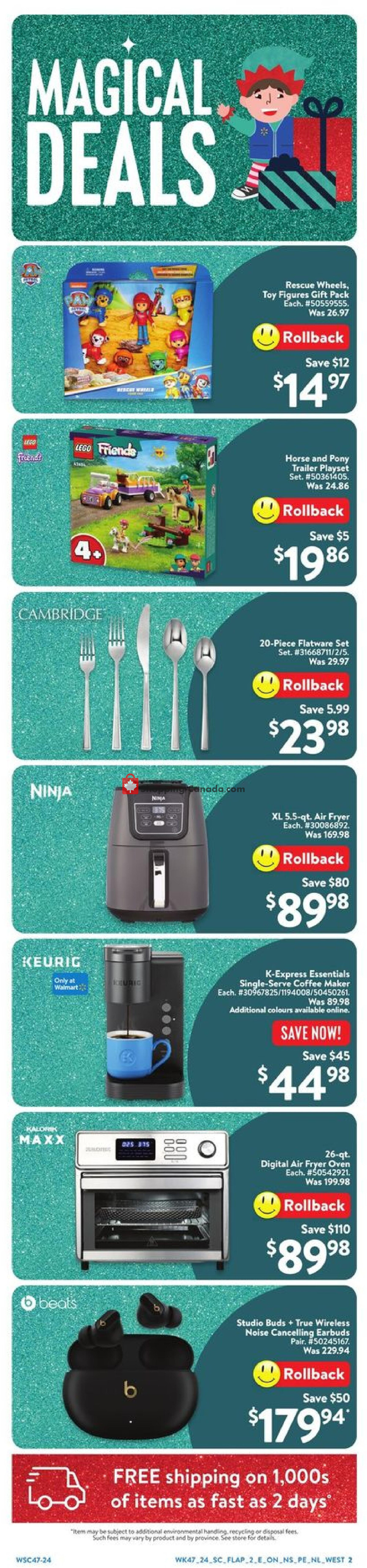 Walmart flyer from Thursday December 12, 2024 to Wednesday December 18, 2024 - page 4