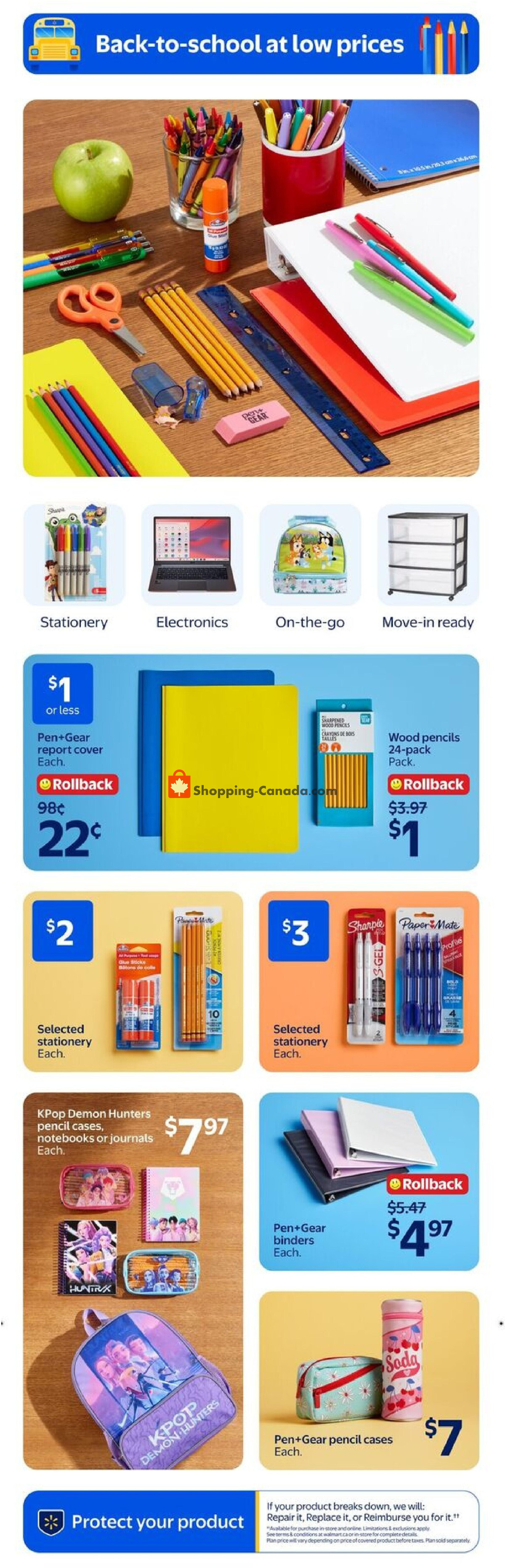 Walmart flyer from Thursday August 13, 2026 to Wednesday August 19, 2026 - page 11
