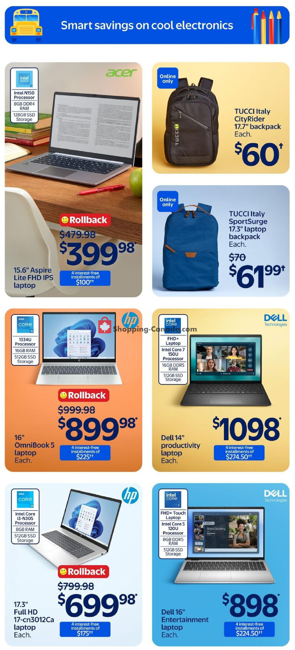 Walmart flyer from Thursday August 13, 2026 to Wednesday August 19, 2026 - page 13