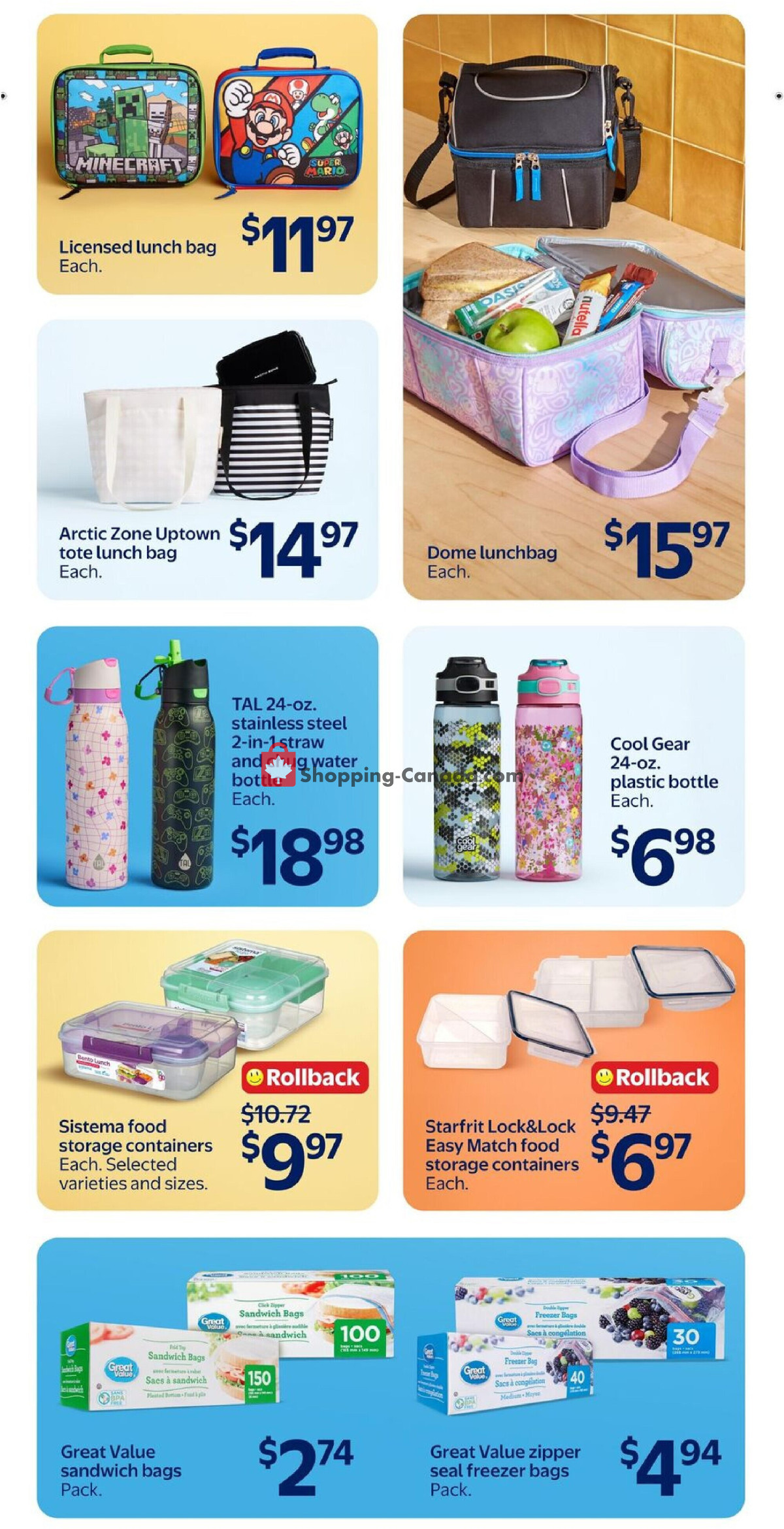 Walmart flyer from Thursday August 13, 2026 to Wednesday August 19, 2026 - page 22