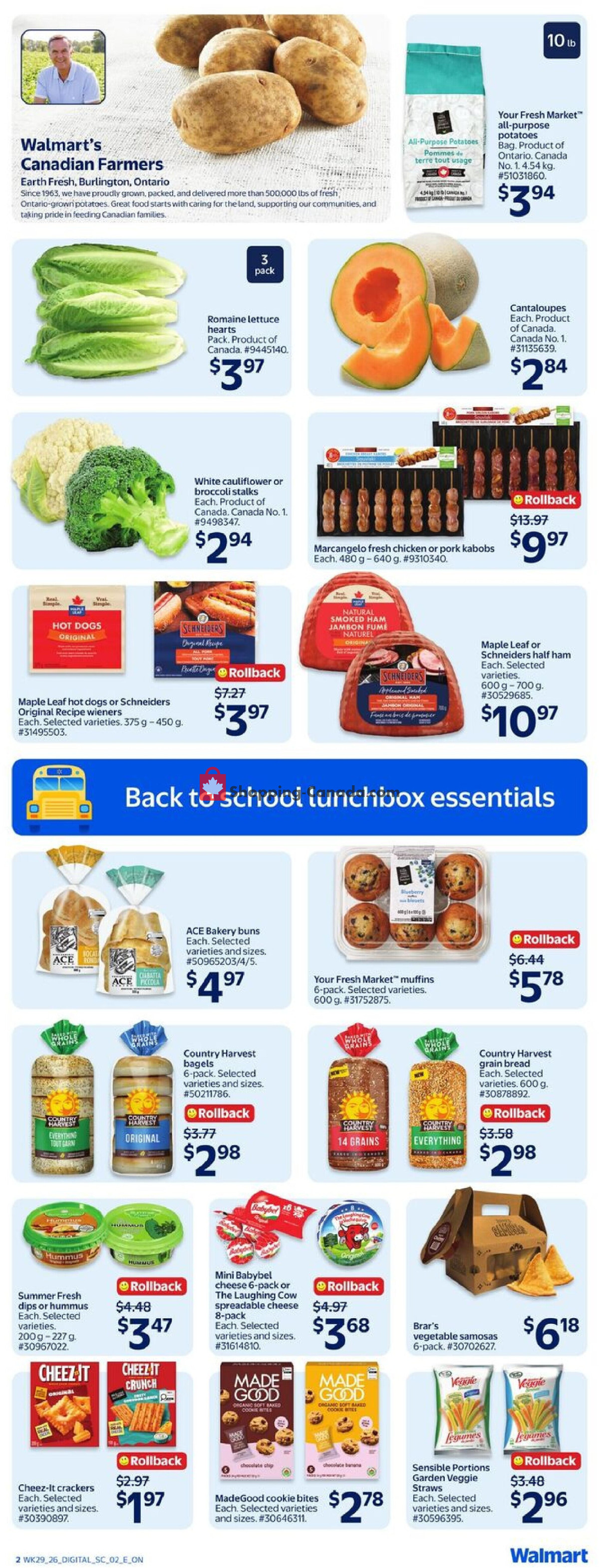 Walmart flyer from Thursday August 13, 2026 to Wednesday August 19, 2026 - page 3