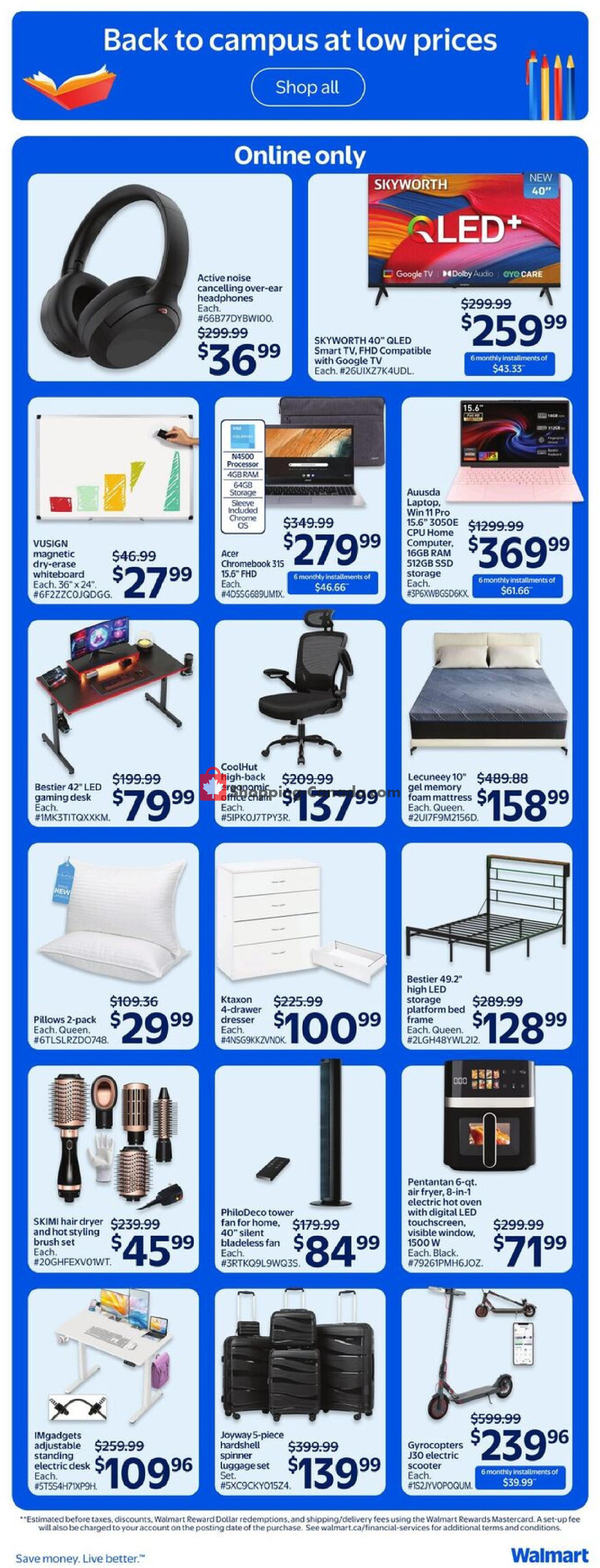 Walmart flyer from Thursday August 13, 2026 to Wednesday August 19, 2026 - page 33