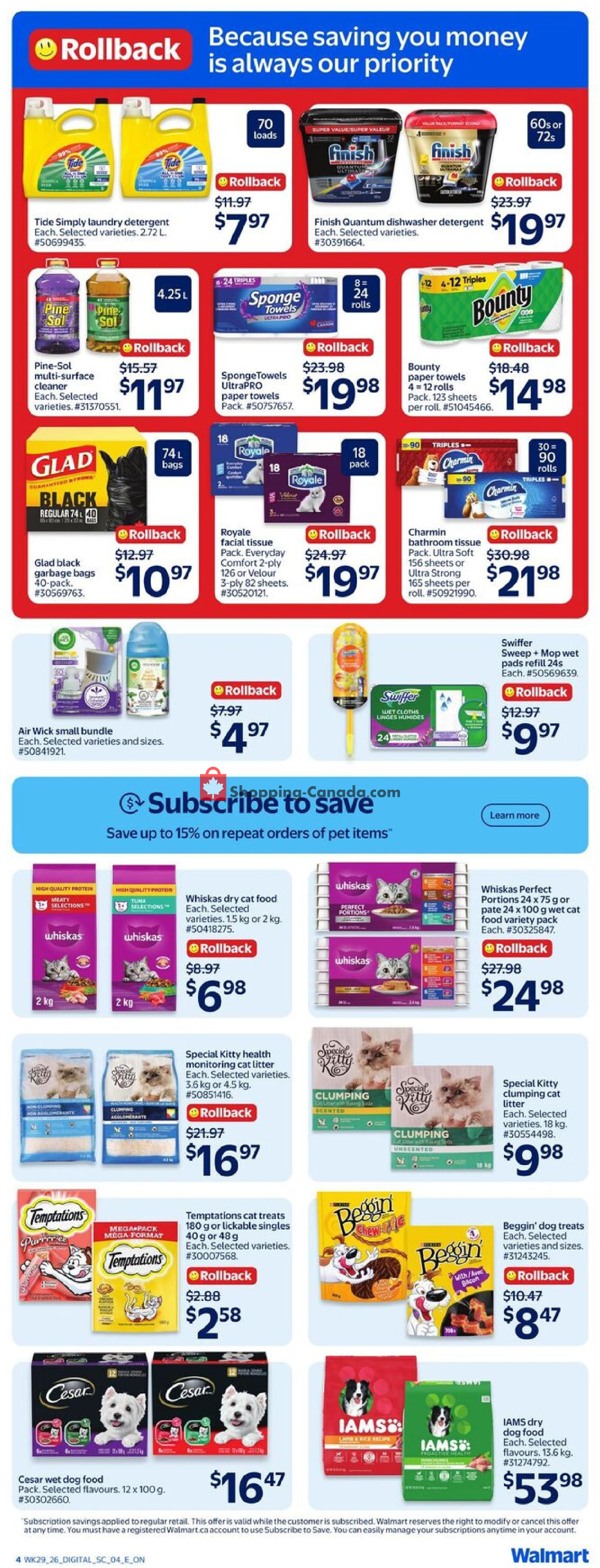 Walmart flyer from Thursday August 13, 2026 to Wednesday August 19, 2026 - page 6
