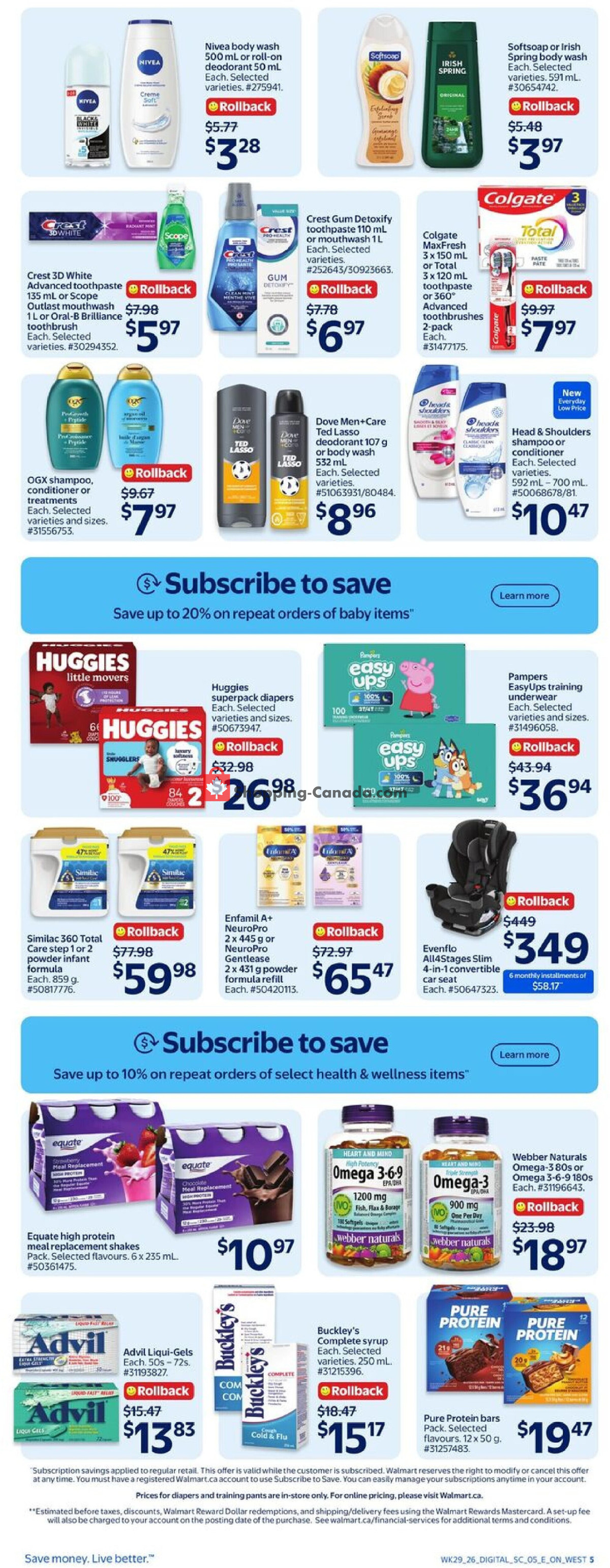 Walmart flyer from Thursday August 13, 2026 to Wednesday August 19, 2026 - page 7