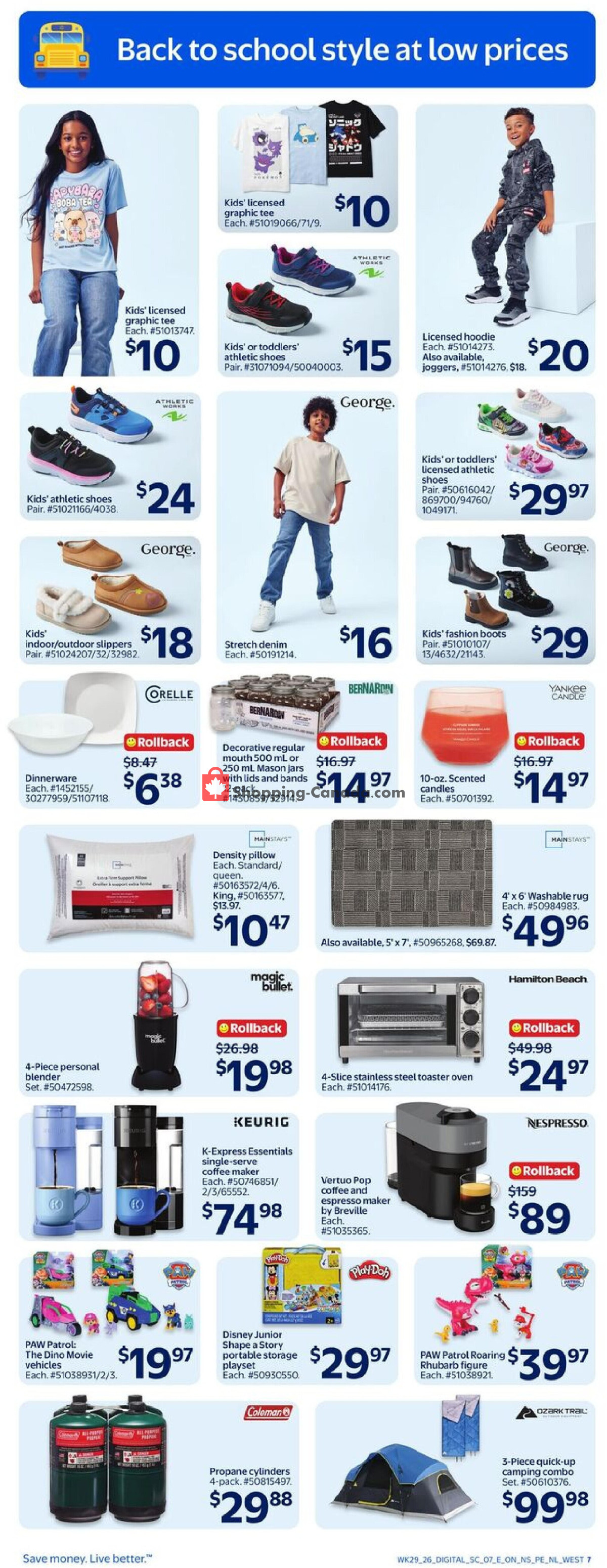Walmart flyer from Thursday August 13, 2026 to Wednesday August 19, 2026 - page 9