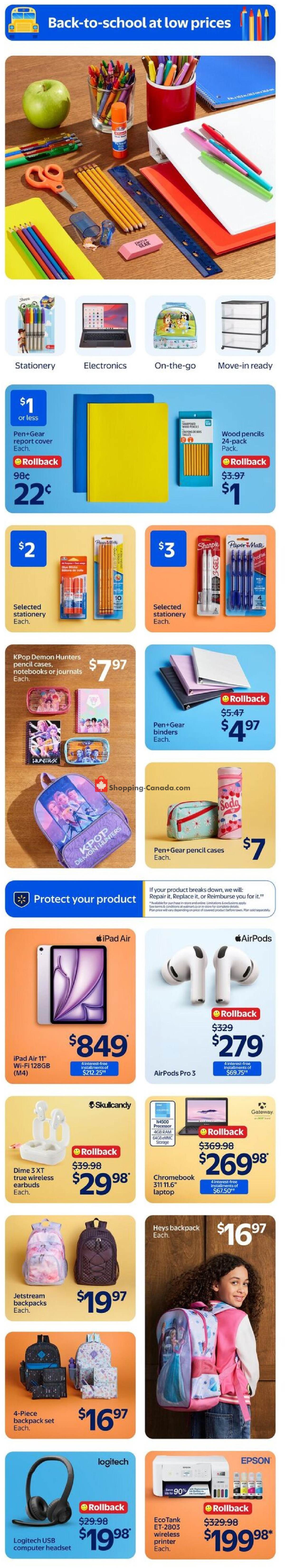 Walmart flyer from Thursday August 27, 2026 to Wednesday September 2, 2026 - page 16