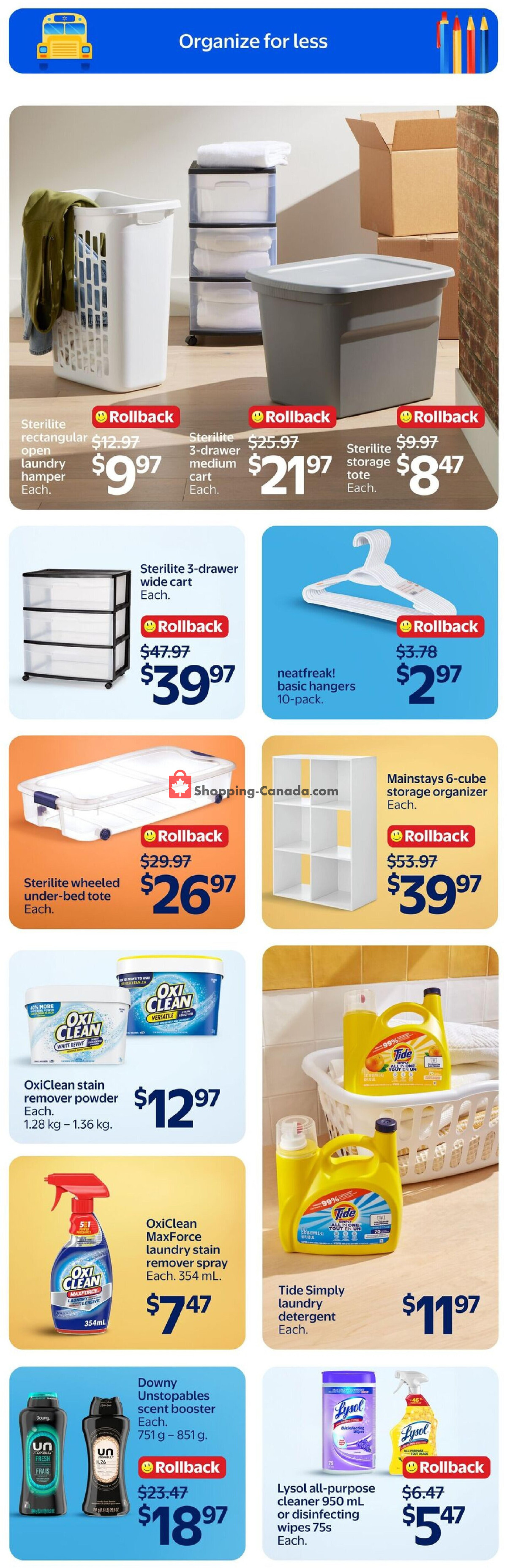 Walmart flyer from Thursday August 27, 2026 to Wednesday September 2, 2026 - page 28