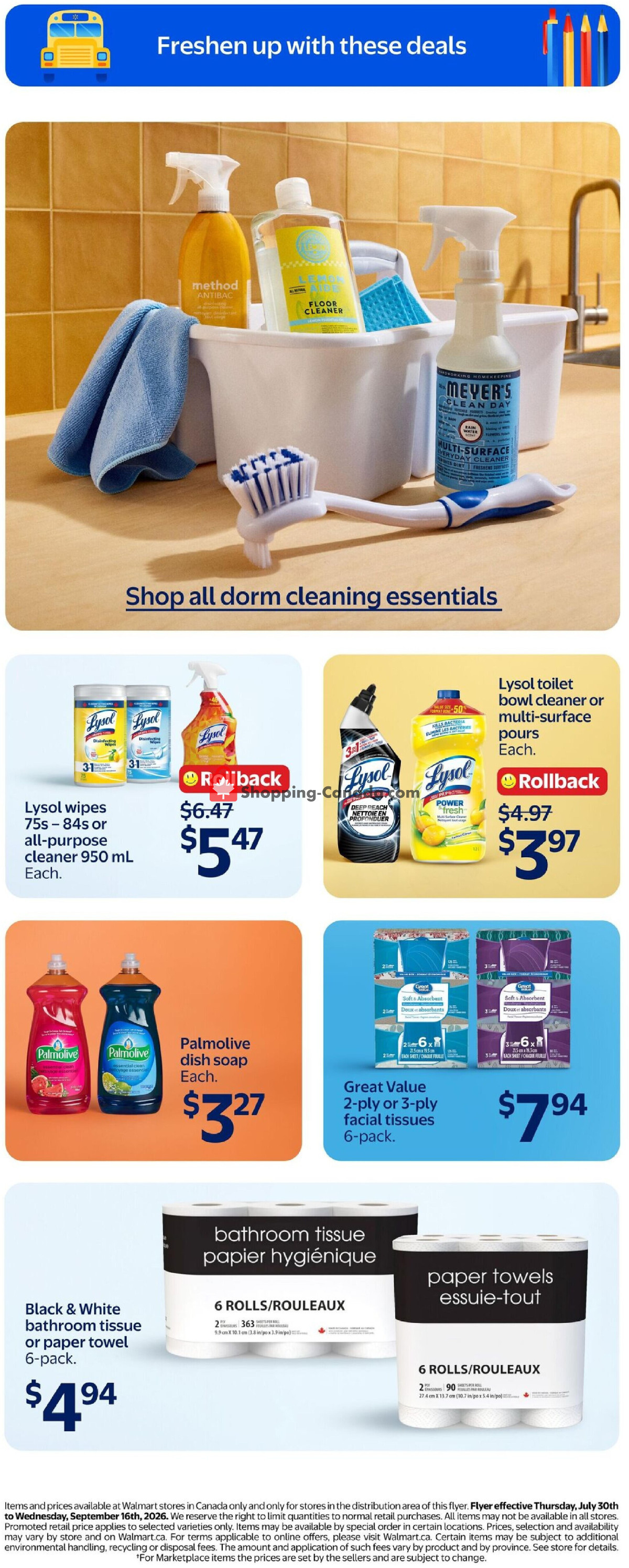 Walmart flyer from Thursday August 27, 2026 to Wednesday September 2, 2026 - page 29