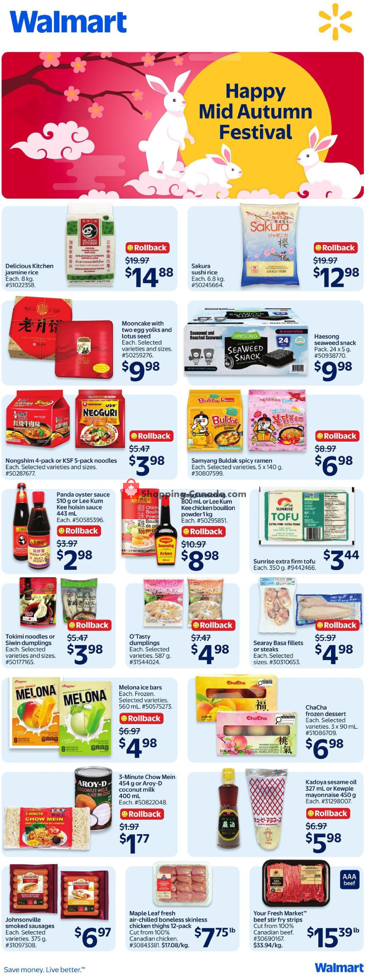 Walmart flyer from Thursday August 27, 2026 to Wednesday September 2, 2026 - page 3