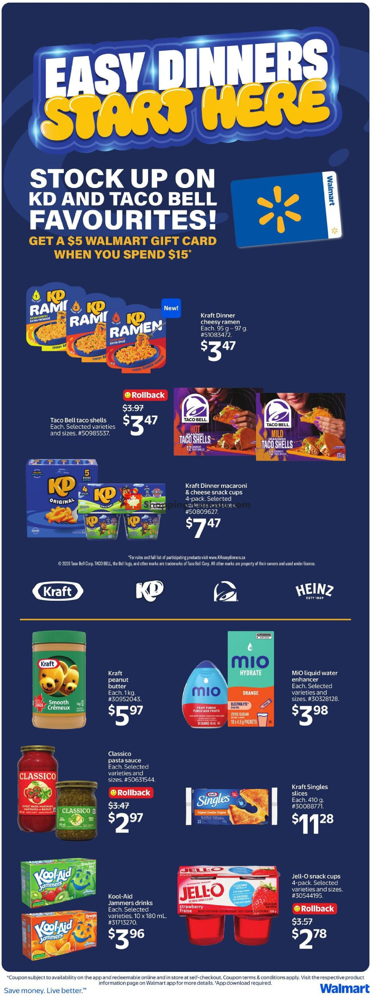 Walmart flyer from Thursday August 27, 2026 to Wednesday September 2, 2026 - page 34